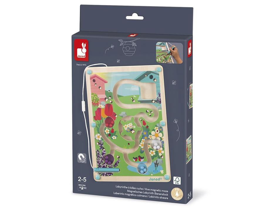 Brinquedo Educativo Labirinto Magnético Abelha - 4