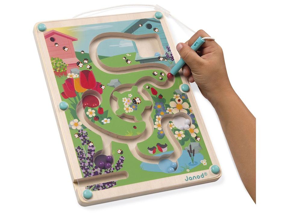 Brinquedo Educativo Labirinto Magnético Abelha - 1