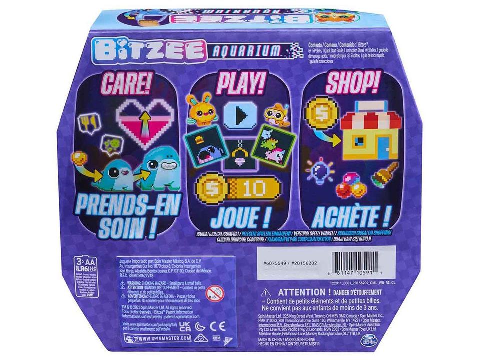 Brinquedo Interativo Aquarium Bitzee - 9