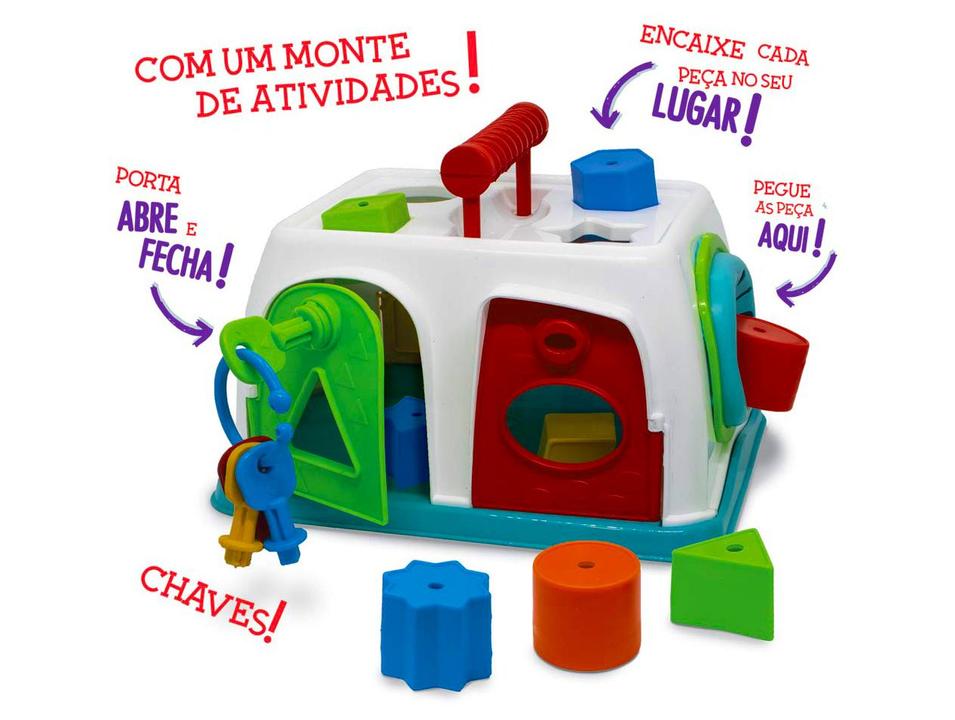 Brinquedo Interativo Caixa de Brincadeiras Elka - 1