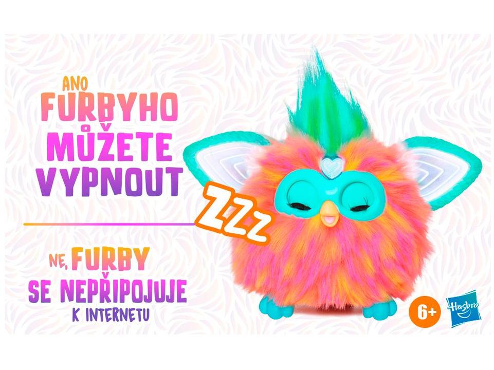 Brinquedo Interativo Coral Furby Hasbro - 1