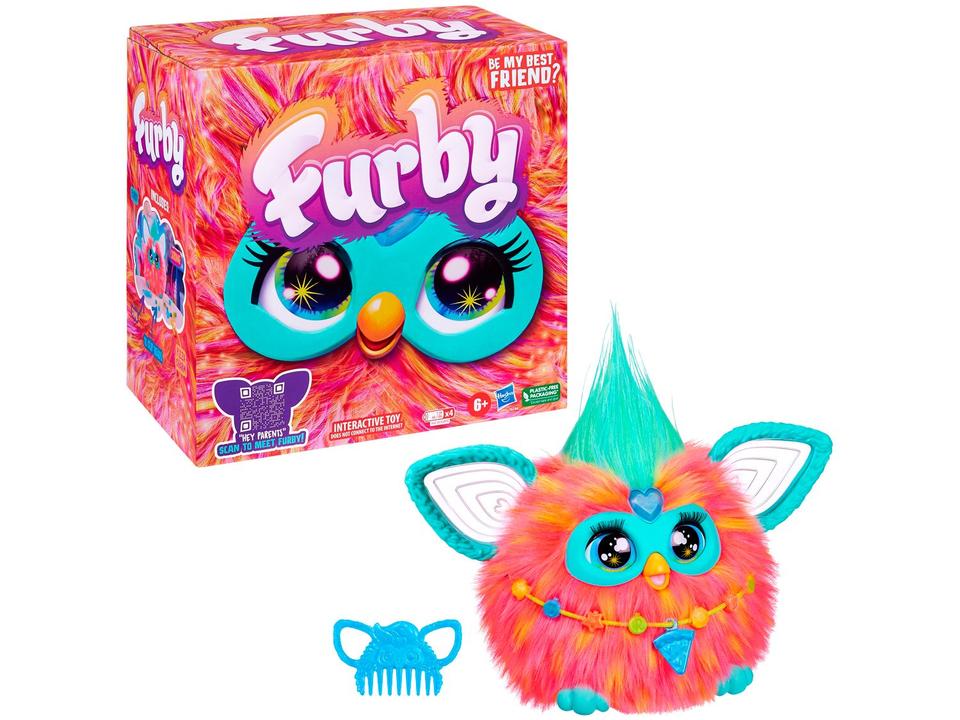 Brinquedo Interativo Coral Furby Hasbro - 2