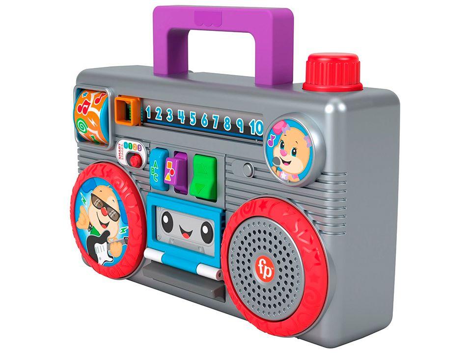 Brinquedo Interativo Fisher-Price - Aprender e Brincar Rádio Portátil Dance e Aprenda - 3