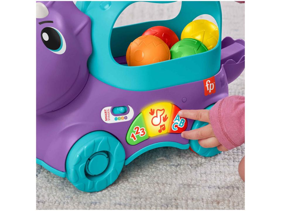 Brinquedo Interativo Fisher-Price Triceratops Popp - 4