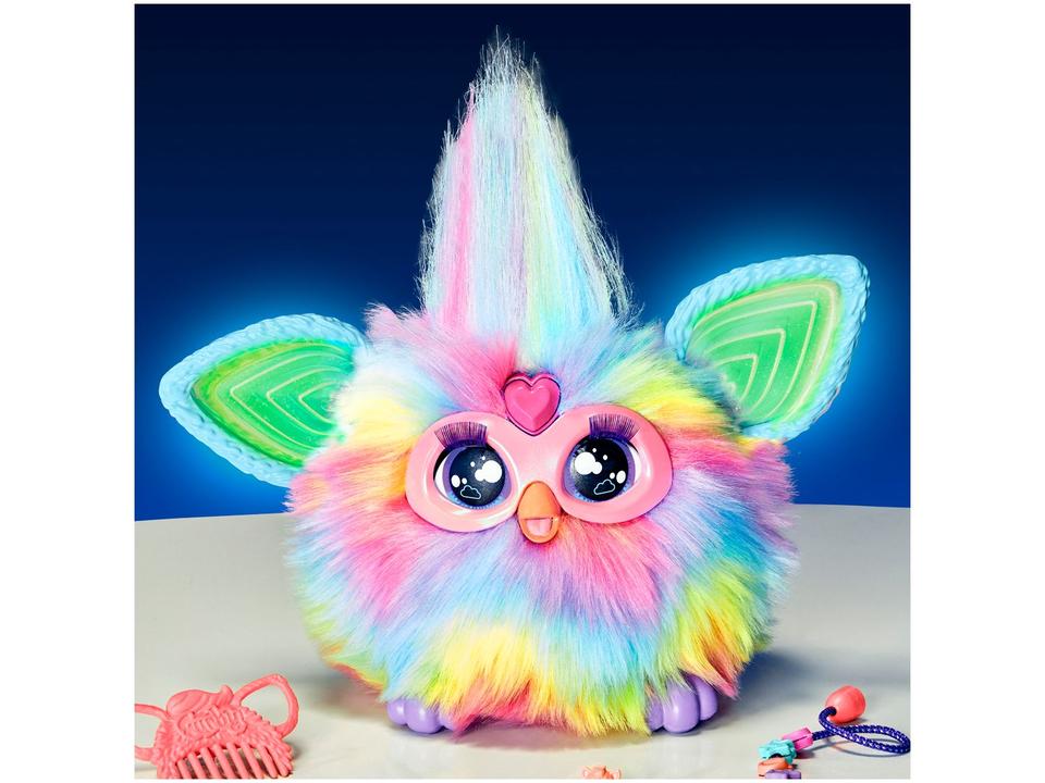 Brinquedo Interativo Tie Dye Furby Hasbro - 1