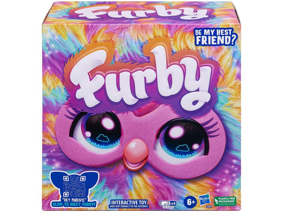Brinquedo Interativo Tie Dye Furby Hasbro - 4