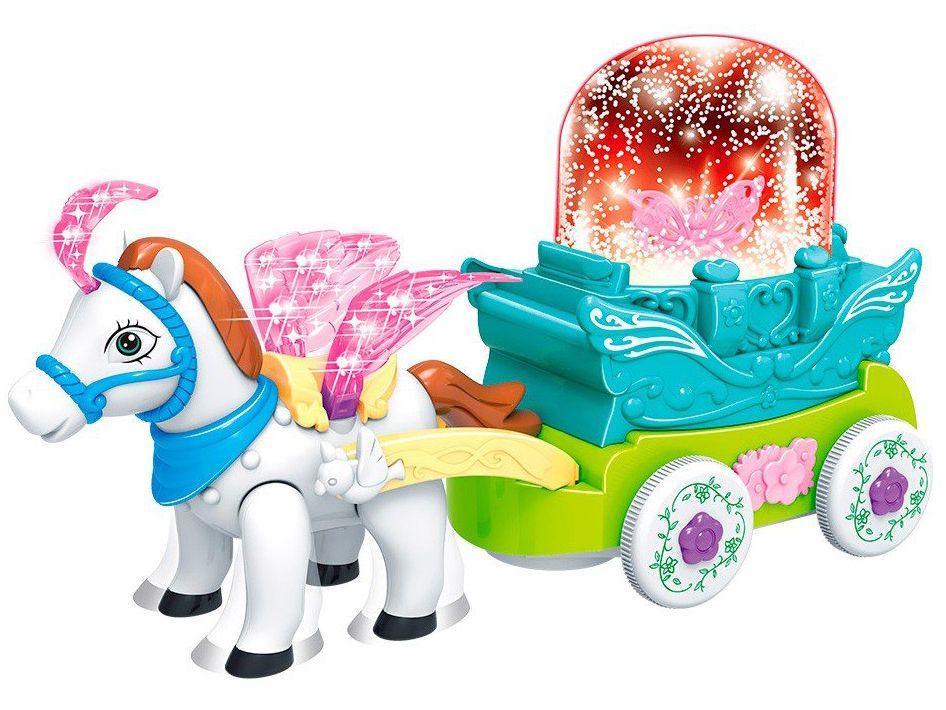 Brinquedo Musical Carruagem Bate e Volta Musical - 2