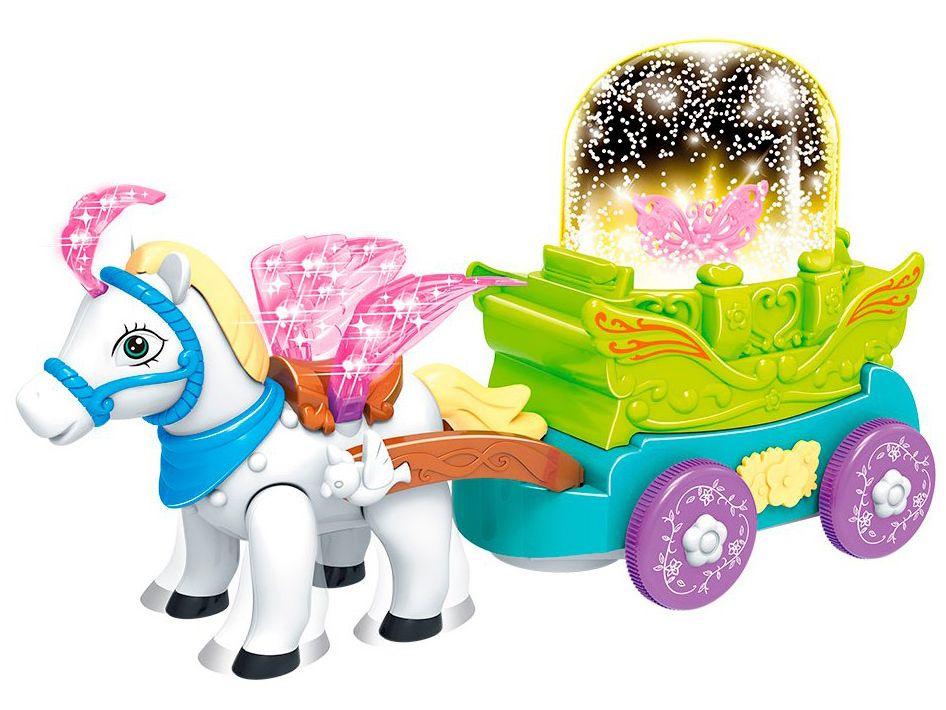 Brinquedo Musical Carruagem Bate e Volta Musical - 3