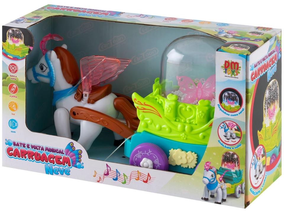 Brinquedo Musical Carruagem Bate e Volta Musical - 7