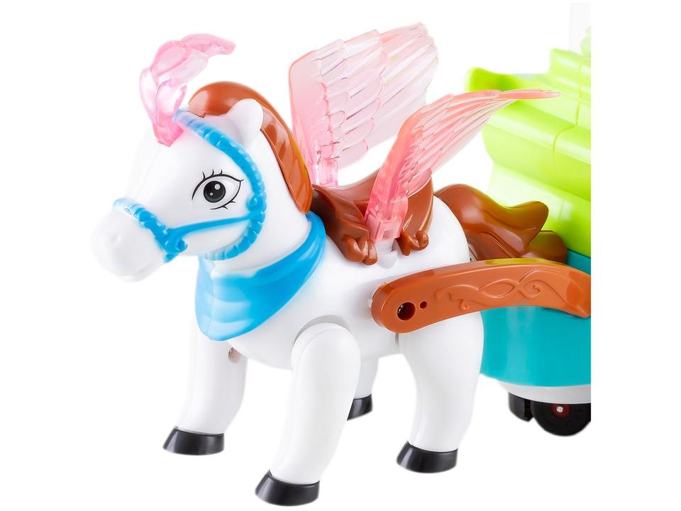 Brinquedo Musical Carruagem Bate e Volta Musical - 6