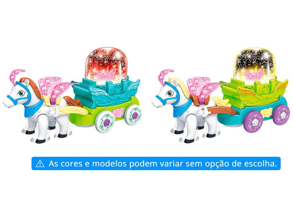 Brinquedo Musical Carruagem Bate e Volta Musical - 1