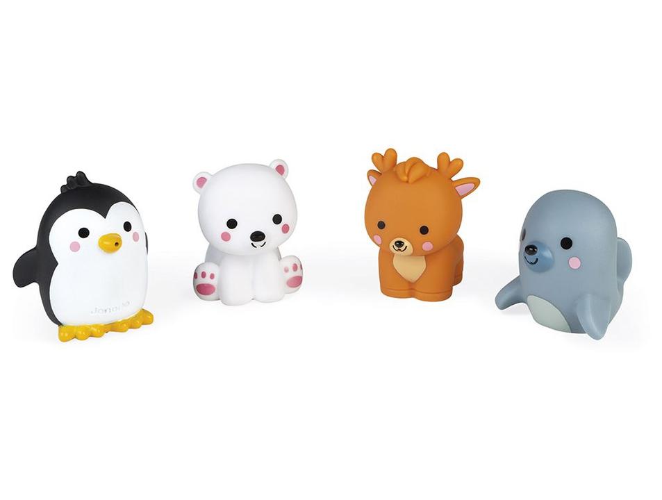 Brinquedo para Banho Espirra Água Animais Polares - 1