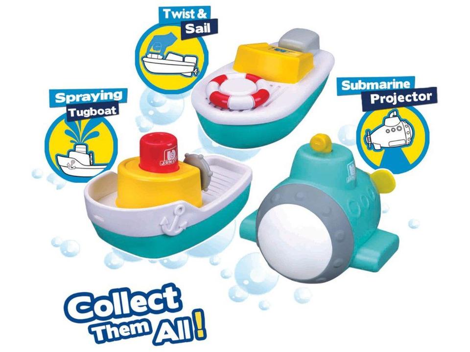 Brinquedo para Banho Splash N Play Jr. Captains - 1