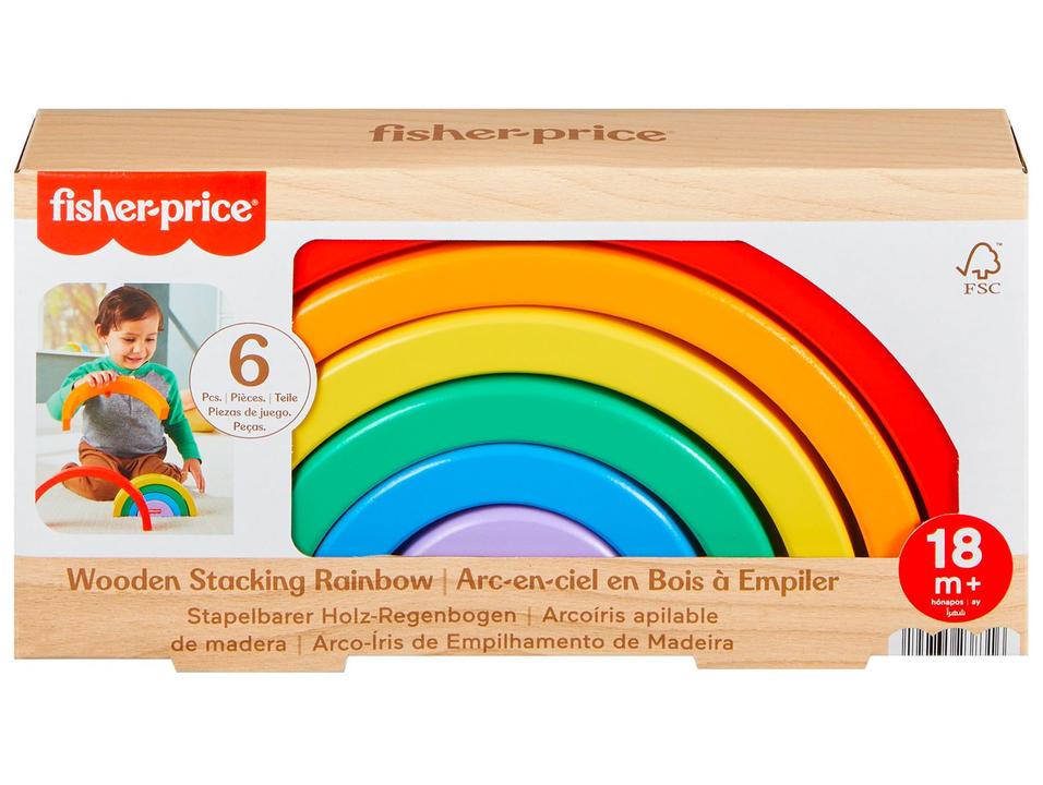 Brinquedo para Bebê Fisher-Price Arco-íris - 5
