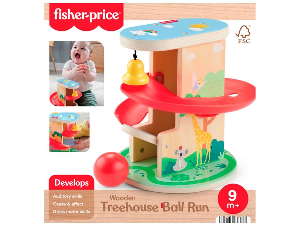 Brinquedo para Bebê Fisher-Price Bola Rolante - 4