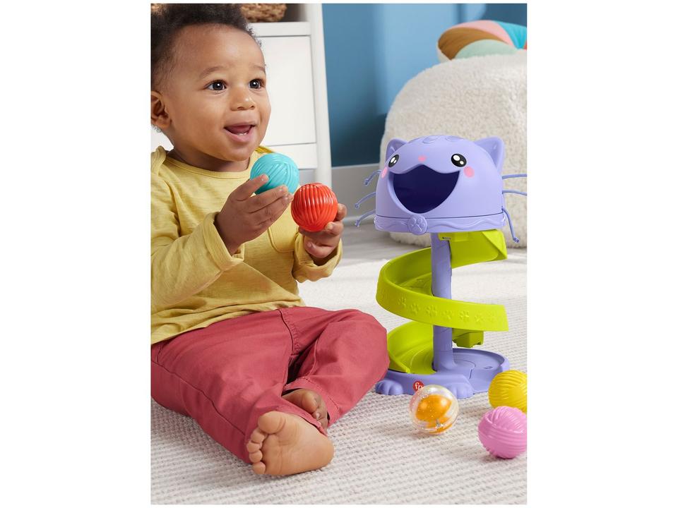Brinquedo para Bebê Fisher-Price Gatinho Bolinhas - 1
