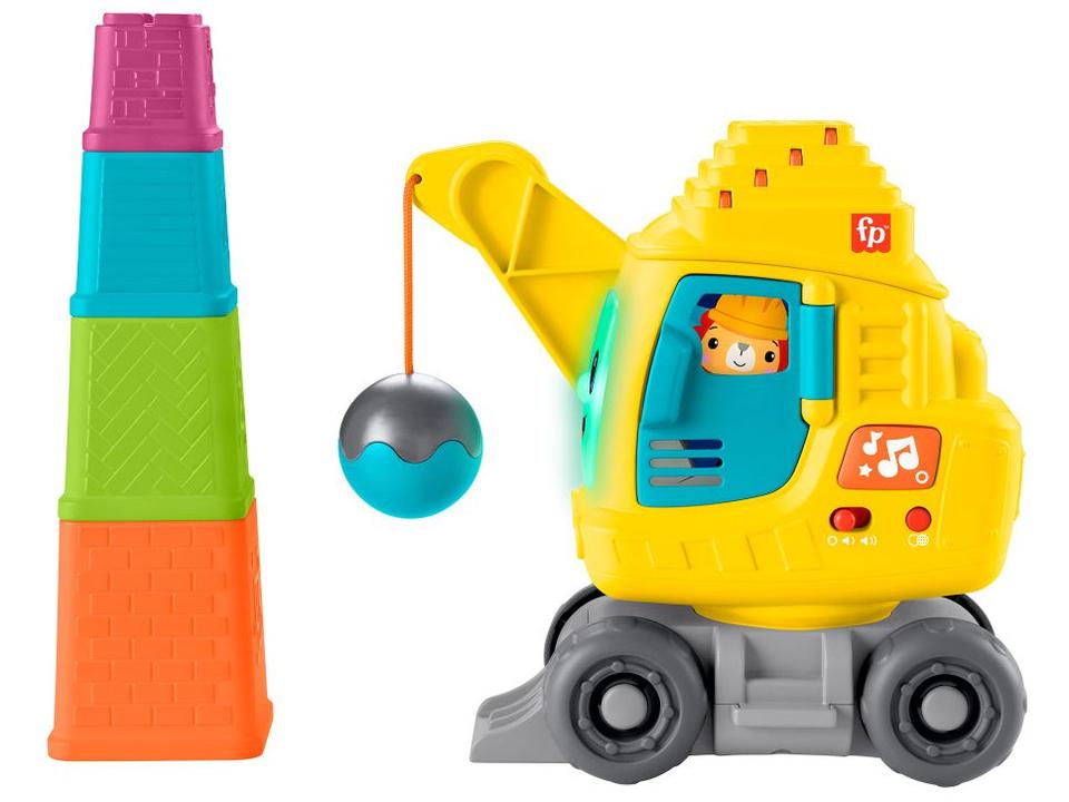 Brinquedo para Bebê Fisher-Price Guindaste Aprenda - 3