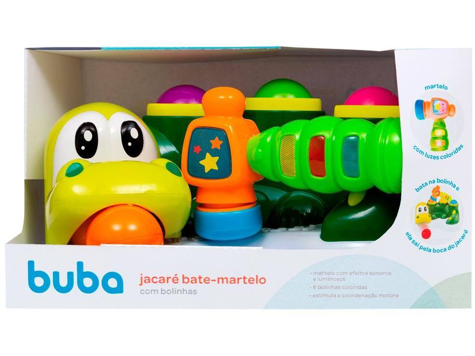 Brinquedo para Bebê Jacaré Bate-martelo Buba - 8