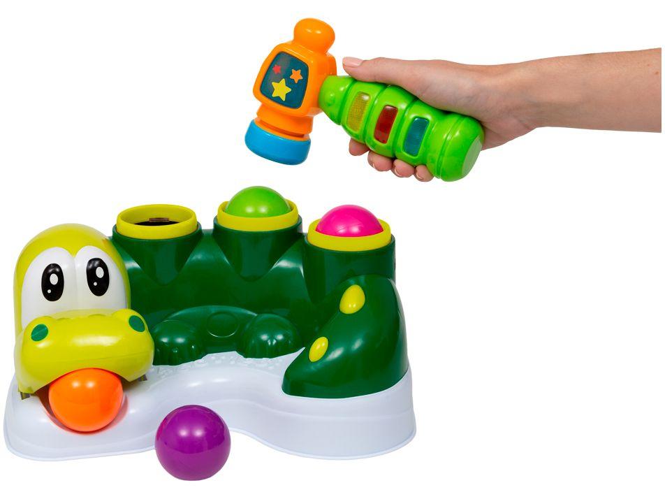 Brinquedo para Bebê Jacaré Bate-martelo Buba - 5
