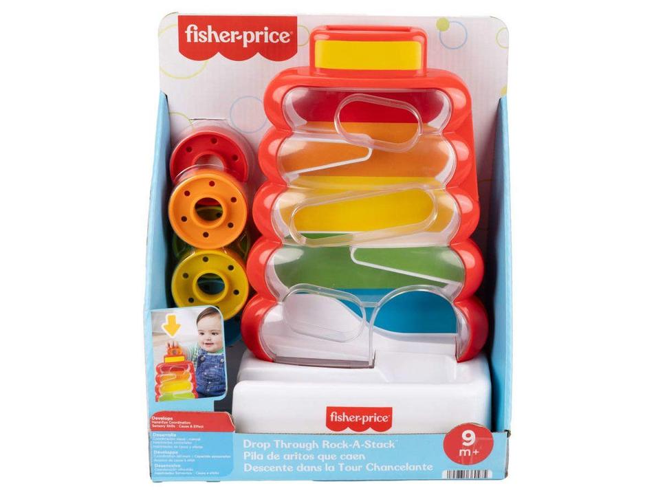 Brinquedo para Bebê Pilha de Argolas que Caem - 6