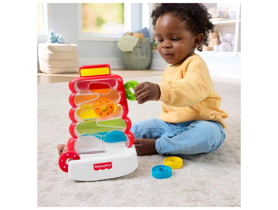 Brinquedo para Bebê Pilha de Argolas que Caem - 1