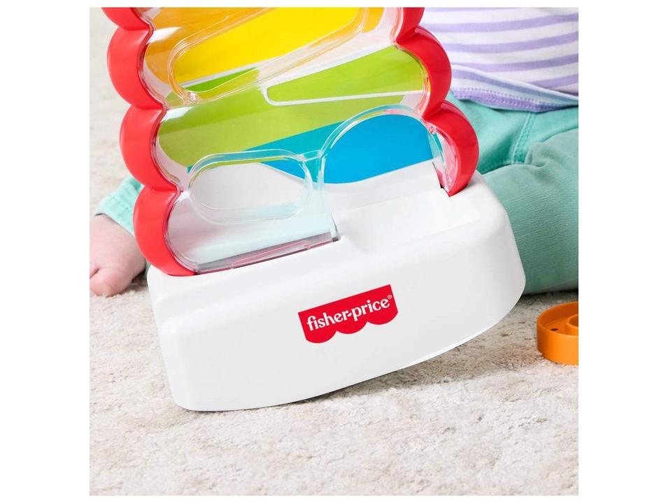 Brinquedo para Bebê Pilha de Argolas que Caem - 4
