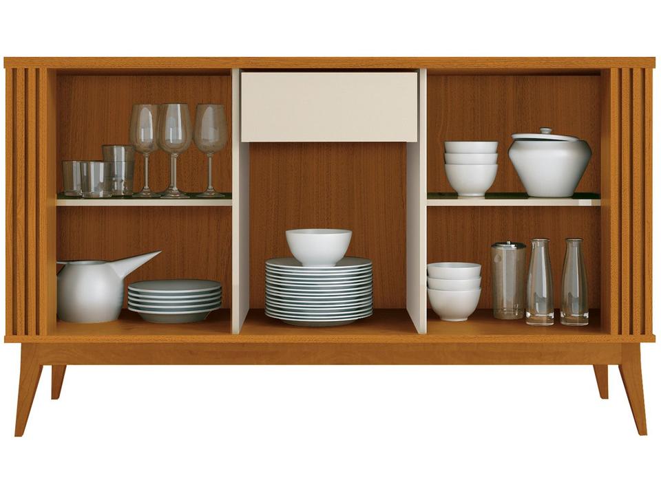 Buffet 3 Portas 1 Gaveta EDN Móveis Argo - 2