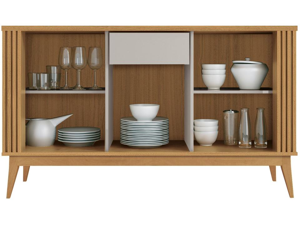 Buffet 3 Portas 1 Gaveta EDN Móveis Argo - 2