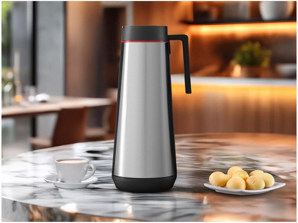 Bule Aço Inox 1,0L Térmico Exata 61645/100 Tramontina - 1