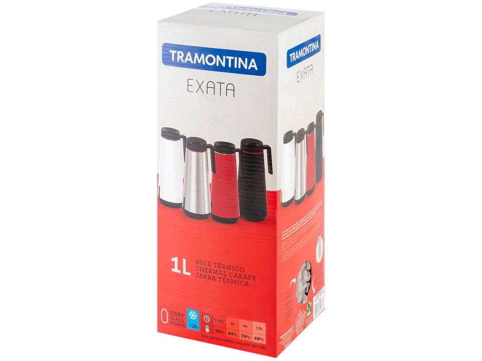 Bule Aço Inox 1,0L Térmico Exata 61645/100 Tramontina - 6