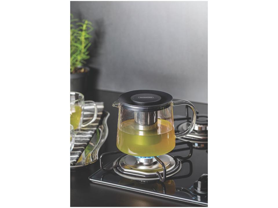 Bule de Café e Chá com Infusor de Vidro 900ml Tramontina - 3