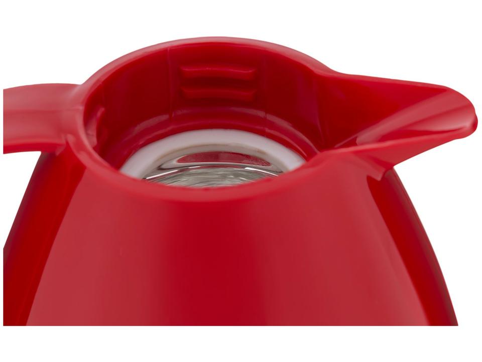 Bule de Café Térmico de Polipropileno Vermelho - 5