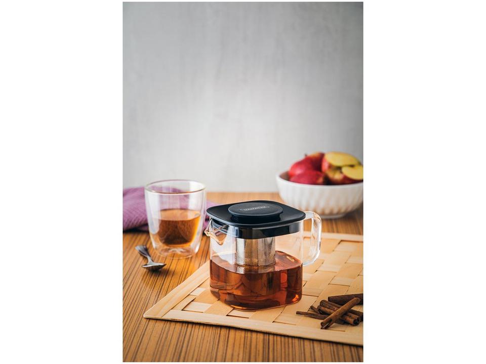 Bule de Chá com Infusor de Vidro 600ml Tramontina 61762090 - 2