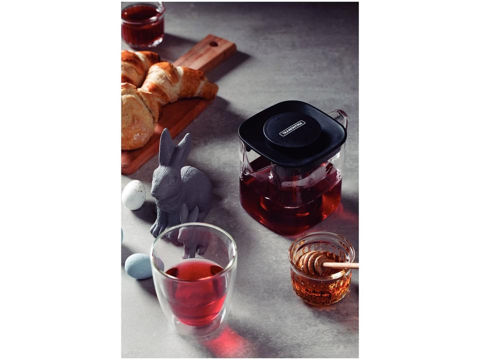 Bule de Chá com Infusor de Vidro 600ml Tramontina 61762090 - 5