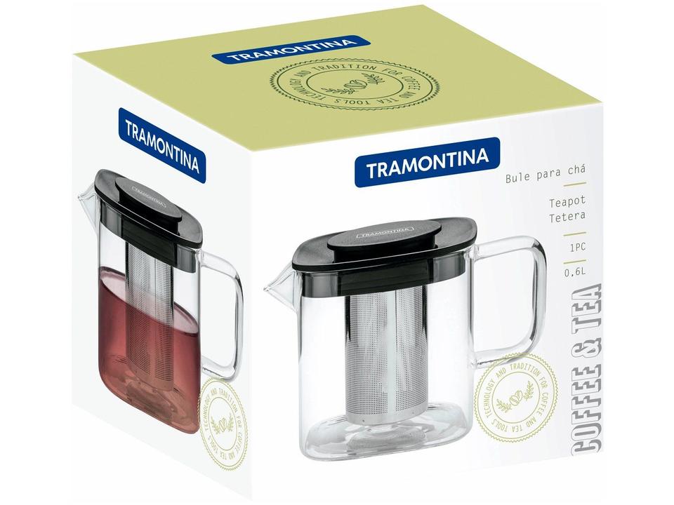 Bule de Chá com Infusor de Vidro 600ml Tramontina 61762090 - 8
