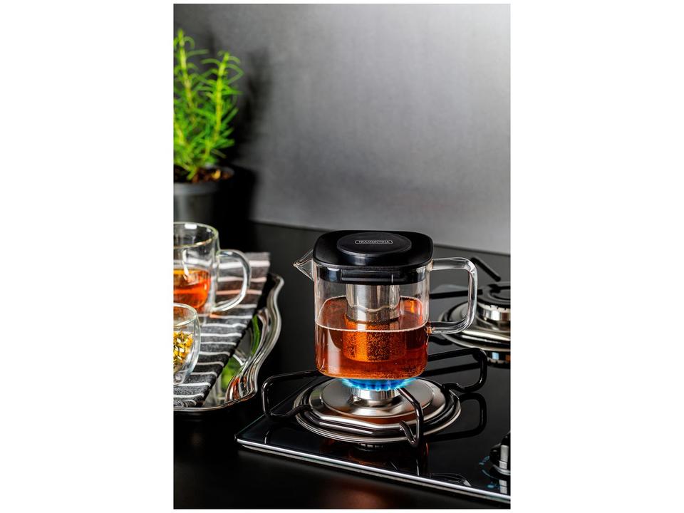 Bule de Chá com Infusor de Vidro 600ml Tramontina 61762090 - 3