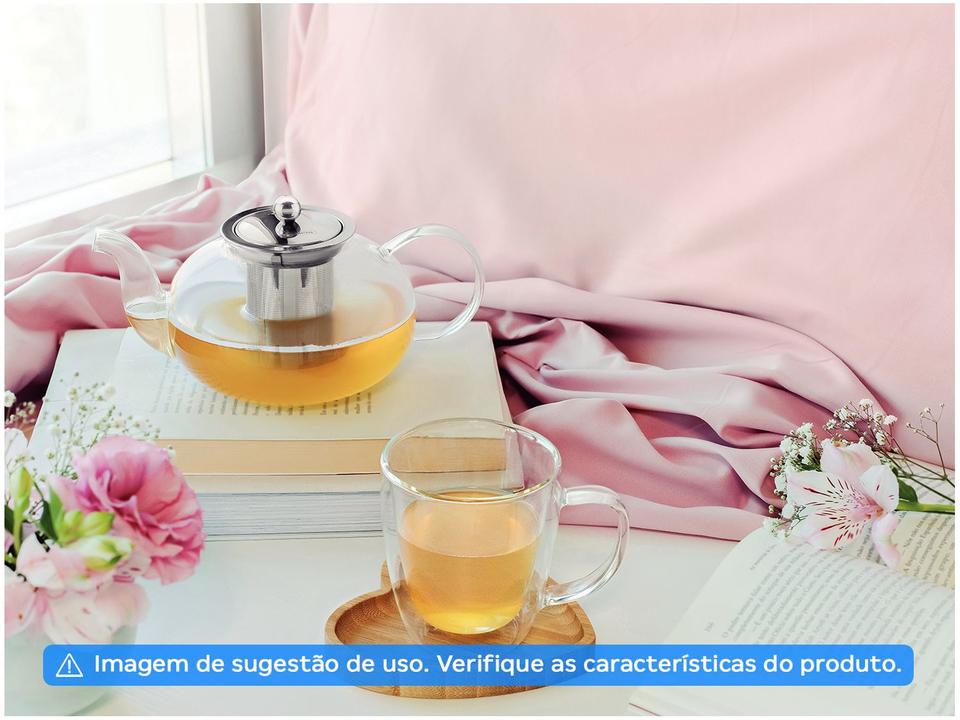 Bule de Chá com Infusor Transparente 1L Tramontina 61764100 - 6