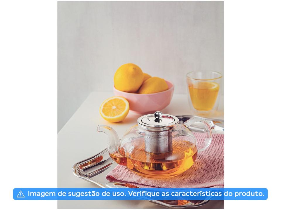 Bule de Chá com Infusor Transparente 1L Tramontina 61764100 - 3