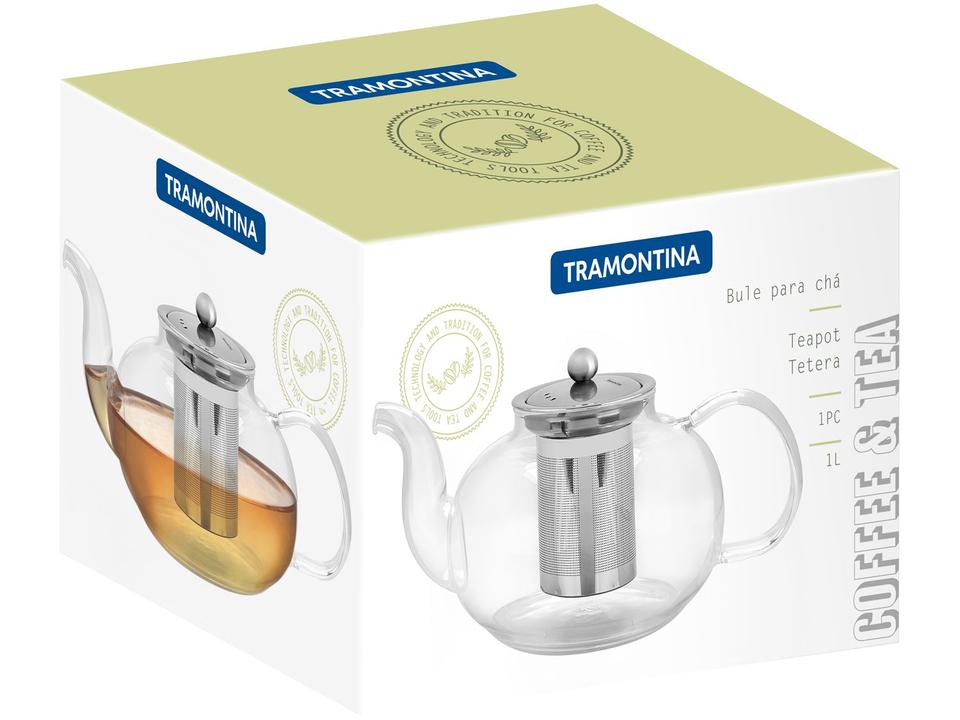 Bule de Chá com Infusor Transparente 1L Tramontina 61764100 - 12