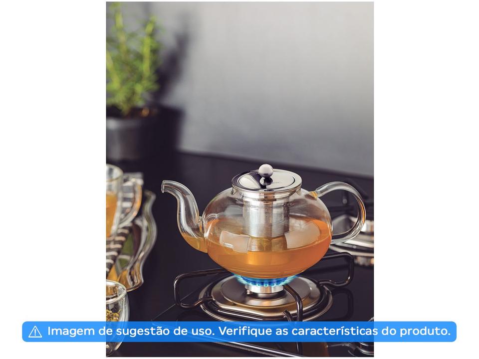 Bule de Chá com Infusor Transparente 1L Tramontina 61764100 - 4