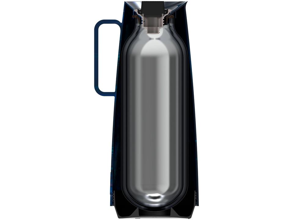 Bule de Chá e Café de Plástico Azul 1L Tramontina Exata - 3