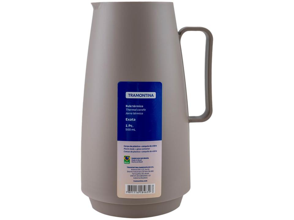 Bule de Chá e Café de Plástico Bege 500ml Tramontina Exata - 6