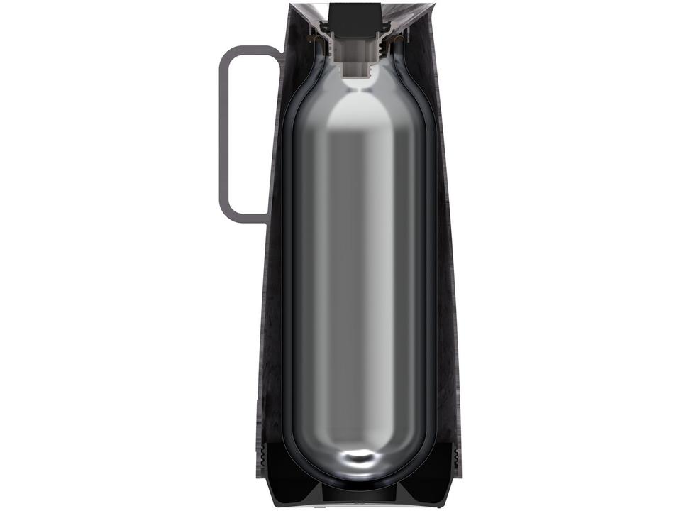 Bule de Chá e Café de Plástico Cinza 1L Tramontina Exata - 3