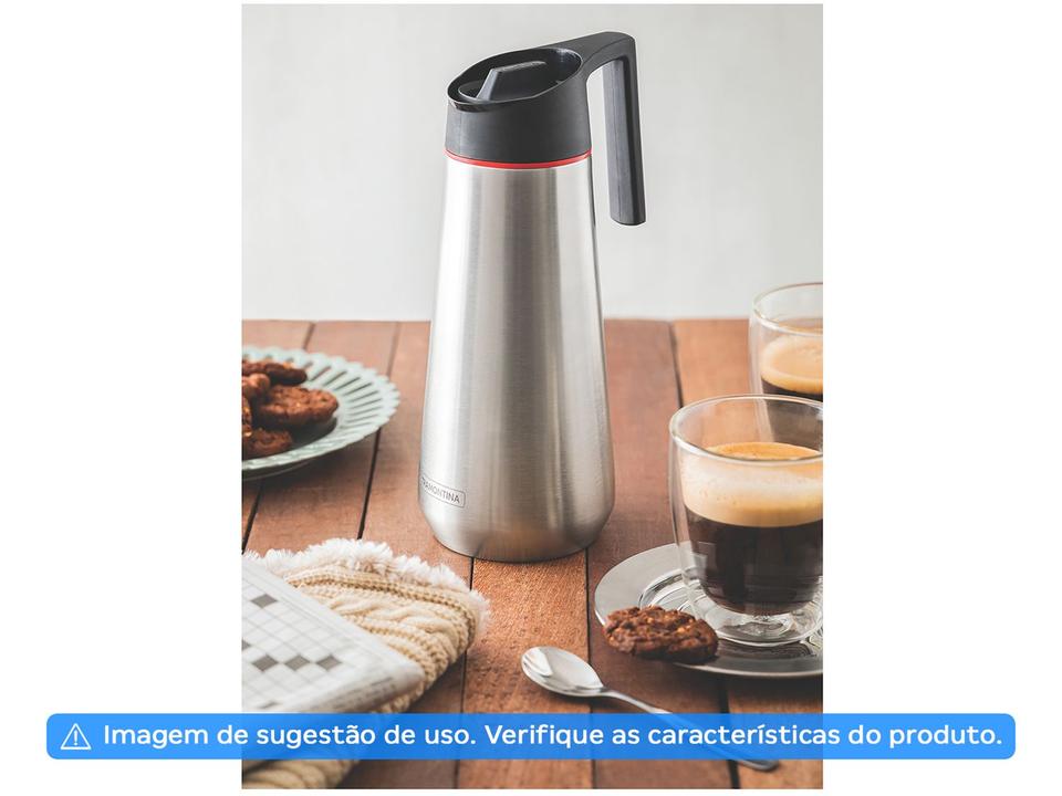 Bule de Chá e Café Térmico com Tampa 1L Tramontina Exata 61638100 - 2