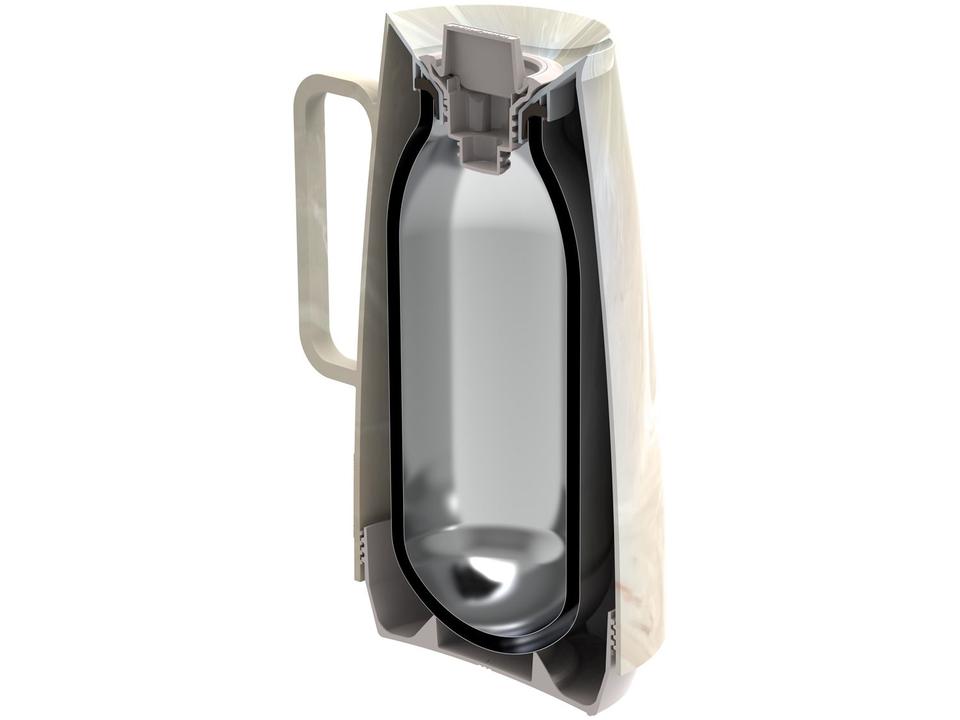 Bule de Chá e Café Térmico Creme 500ml Tramontina Exata - 4