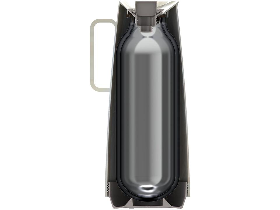 Bule de Chá e Café Térmico de Plástico Creme 1L Tramontina Exata - 3