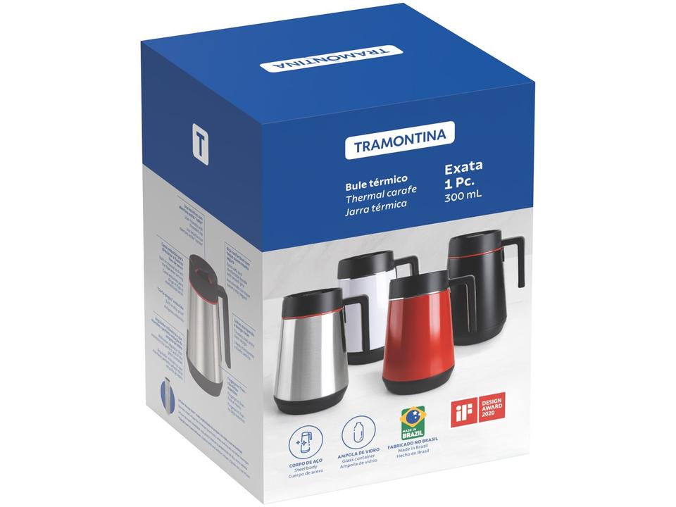 Bule Térmico 300ml Branco Tramontina - Exata 61645/034 - 10