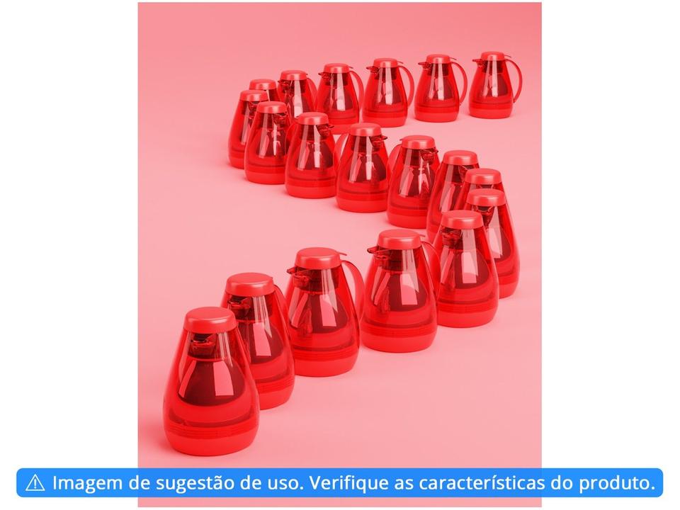 Bule Térmico 700ml Vermelho - 1