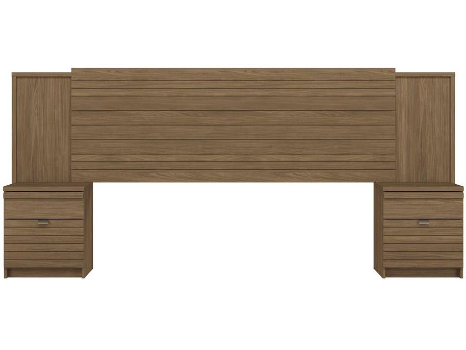 Cabeceira Casal Pintura UV Santos Andira Democrata Jatoba - 3