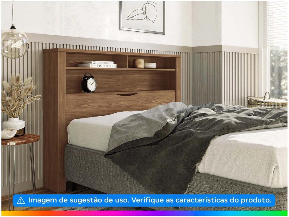 Cabeceira Casal Pintura UV Santos Andirá Invicta - 1
